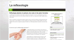 Desktop Screenshot of la-reflexologie.net
